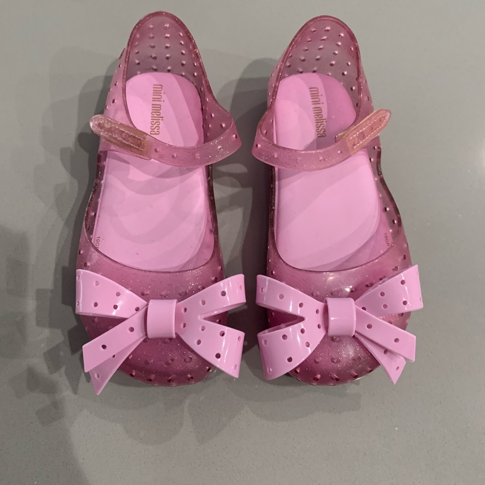 Mini Melissa Furqdinha XI Perforated Mary Jane